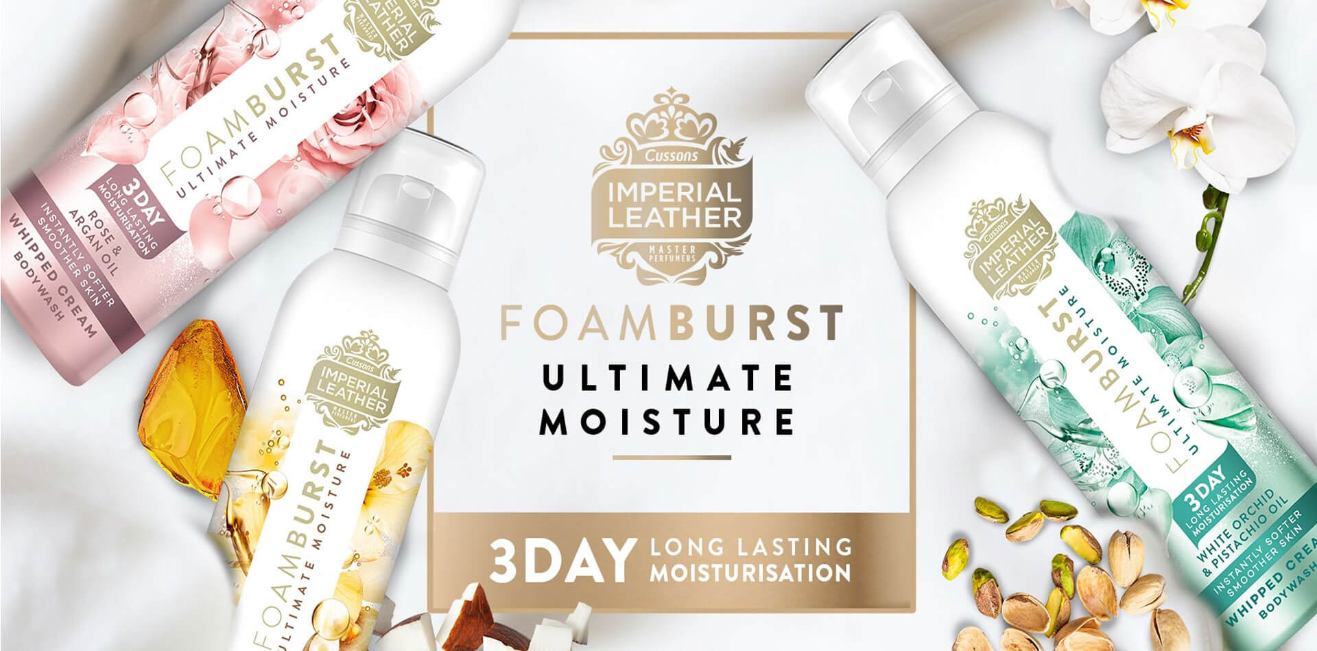 Foamburst Ultimate Moisture - 3 Day Long Lasting Moisturisation