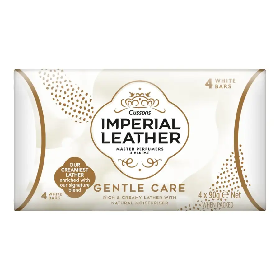 Imperial Leather Gentle Care Bar Soap 4 pack