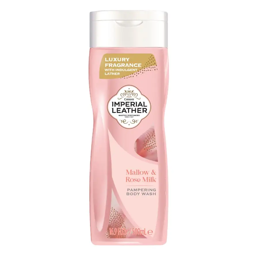 Imperial Leather Pampering Body Wash Mallow and Rose Milk 500ml