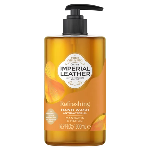 Imperial Leather Refreshing Antibacterial Hand Wash Mandarin & Neroli 500ml