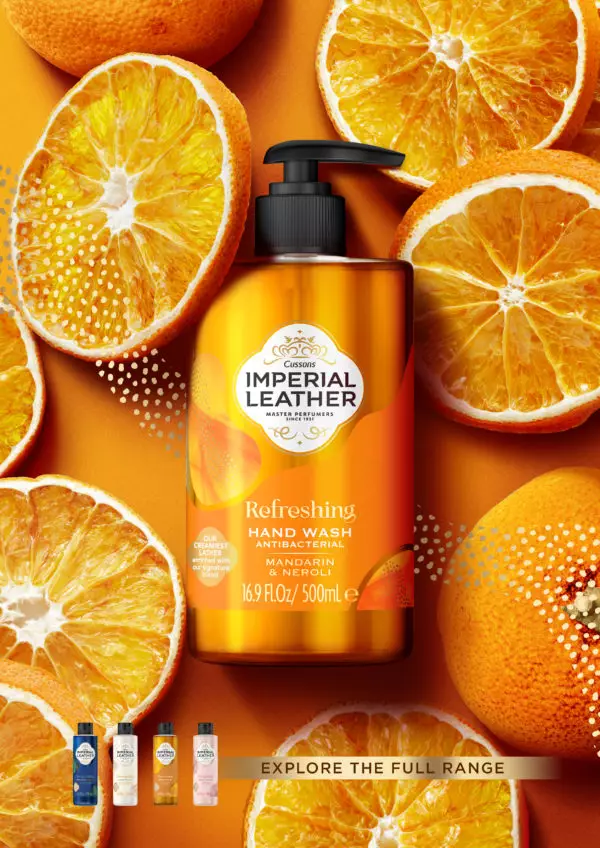 Imperial Leather Refreshing Antibacterial Hand Wash Mandarin & Neroli 500ml - Image 6