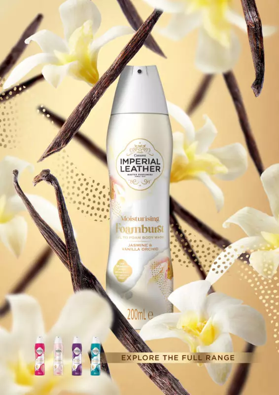 Imperial Leather Moisturising Foamburst Jasmine & Vanilla Orchid - Image 5