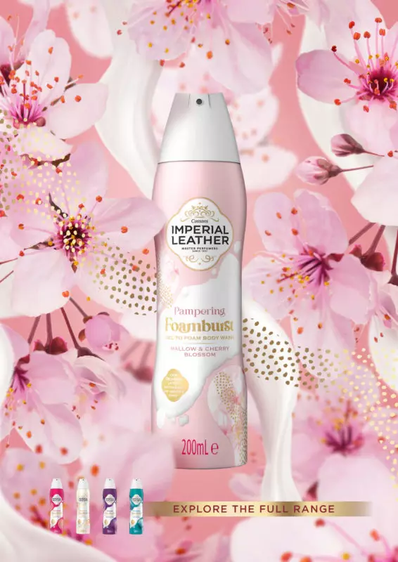 Imperial Leather Pampering Foamburst Mallow & Cherry Blossom - Image 3