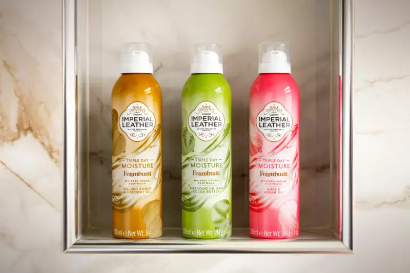 Imperial Leather Foamburst Triple Day Moisture Golden Amber & Coconut Oil - Image 6