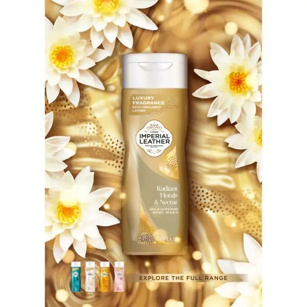 Imperial Leather Gold Goddess Body Wash Radiant Florals & Nectar 250ml